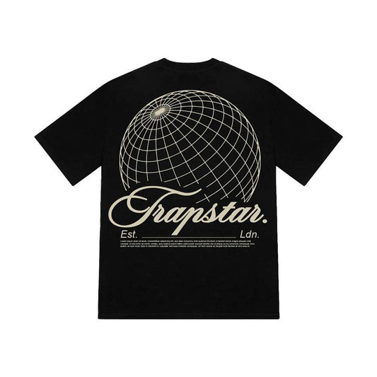 Camiseta Trapstar Trapstar Global en negro