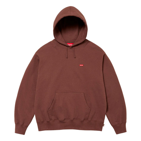 Hoodie Supreme Small box Brown