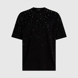 Camiseta Karl Lagerfeld Rhinestone degrade