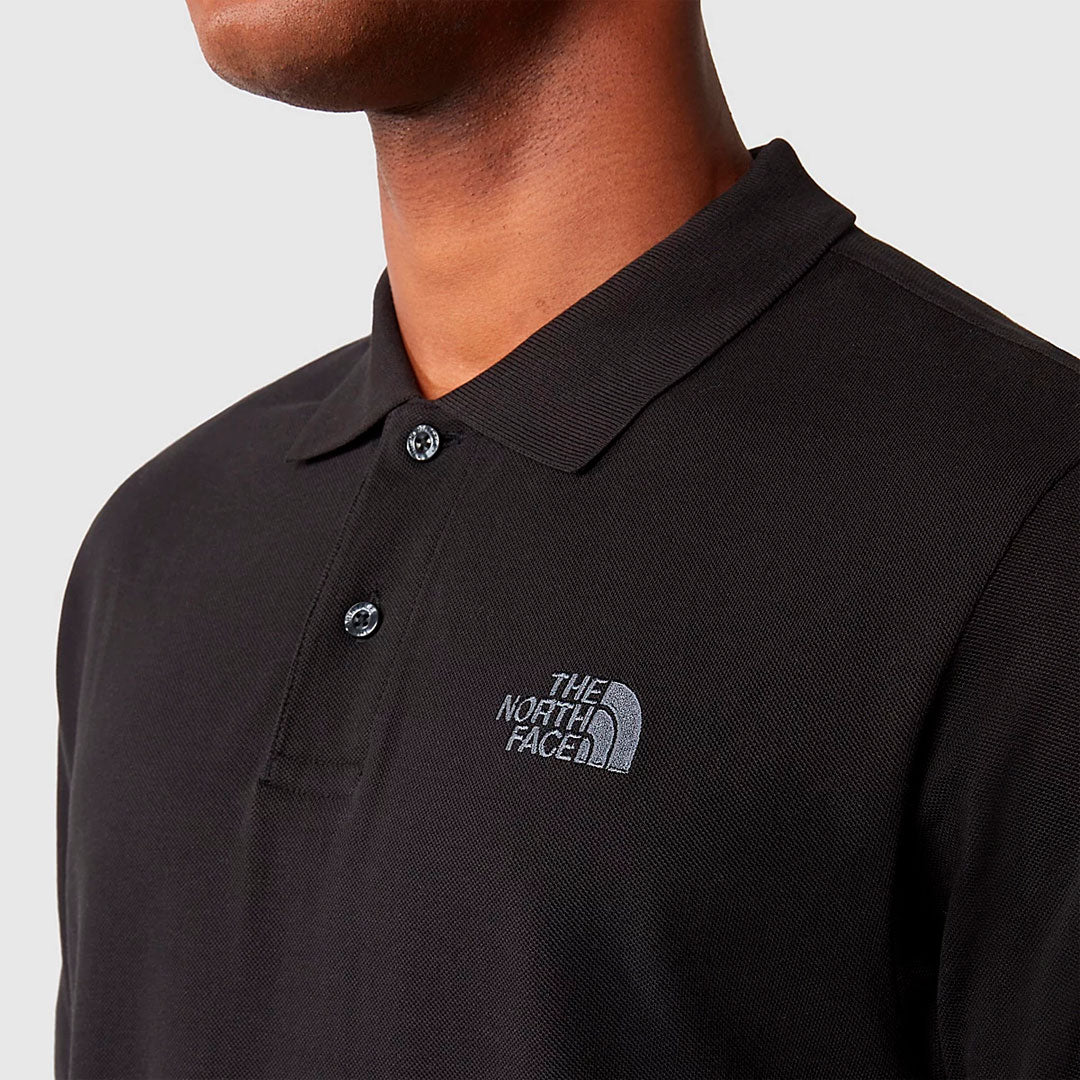 Camiseta the north face polo Piquet en negro