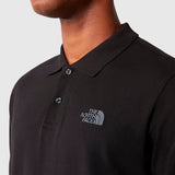 Camiseta the north face polo Piquet en negro