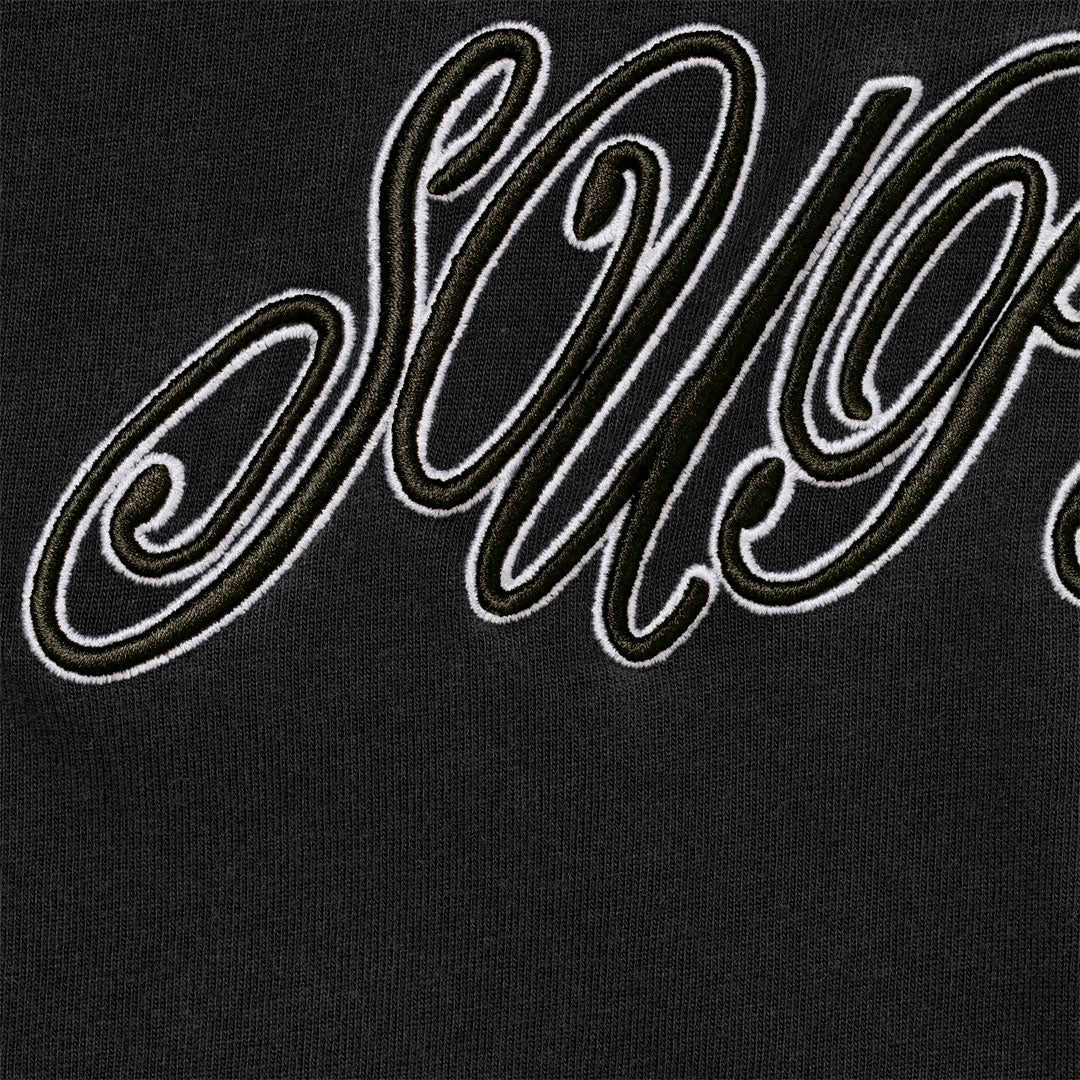 Camiseta Supreme Raised Script Black