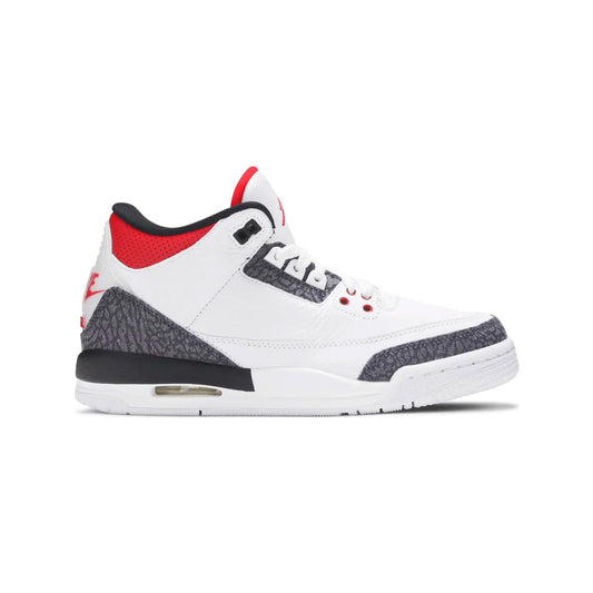 Jordan 3 Retro Fire Red denim