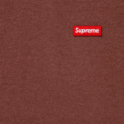 Hoodie Supreme Small box Brown