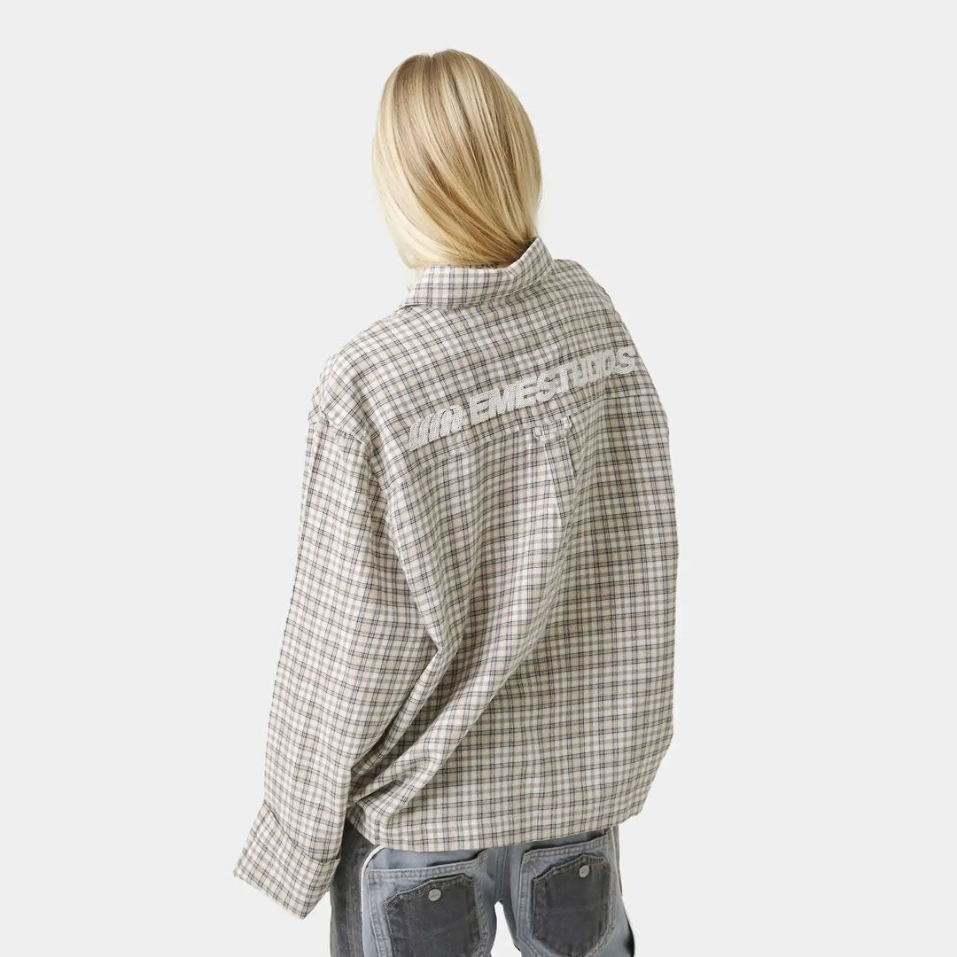 Camisa Eme Studios Ivy Boxy Off Sand