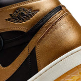 Jordan 1 Retro High OG Black Metallic Gold