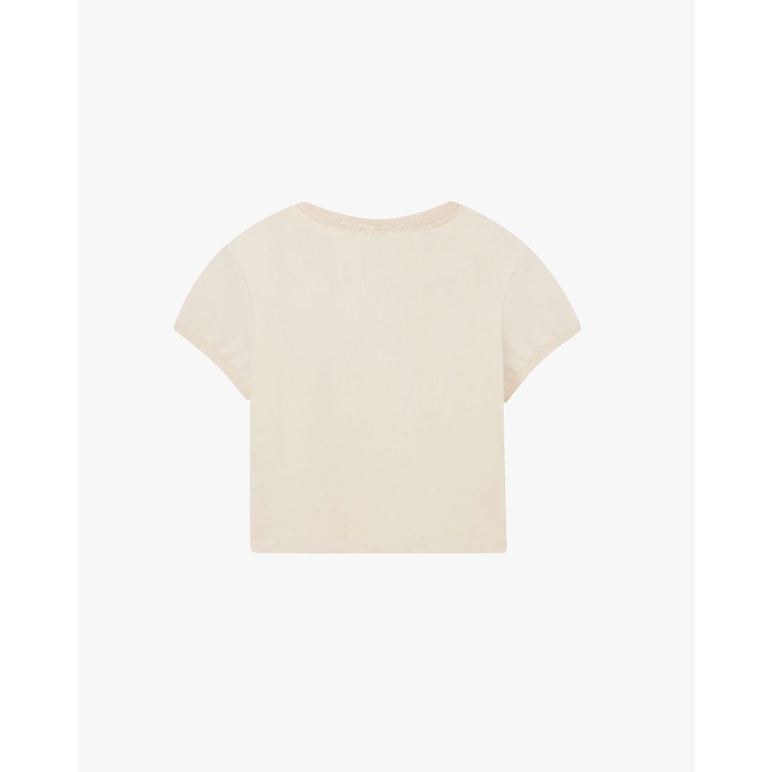 Camiseta Nude Project Coeur Top en beige