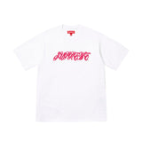 Camiseta Supreme Raised Script White
