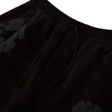 Short Denim Tears Faded Mono Cotton Wreath en negro