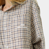 Camisa Eme Studios Ivy Boxy Off Sand