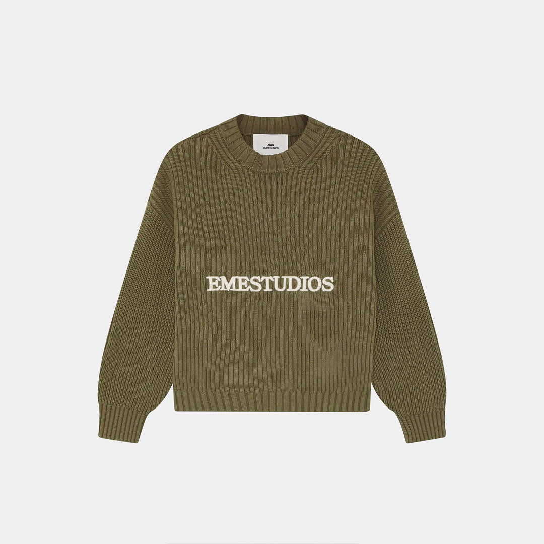 Sweater Eme Studios Yoss Olive