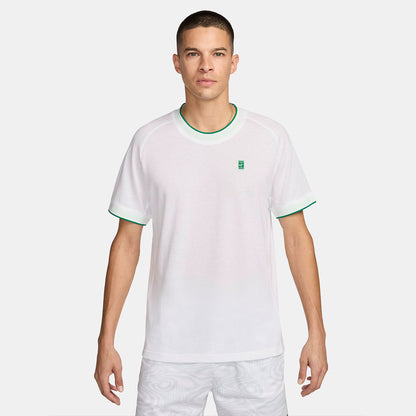 Camiseta NikeCourt Heritage en blanco