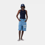 Short Eme Studios Badge Blue Denim