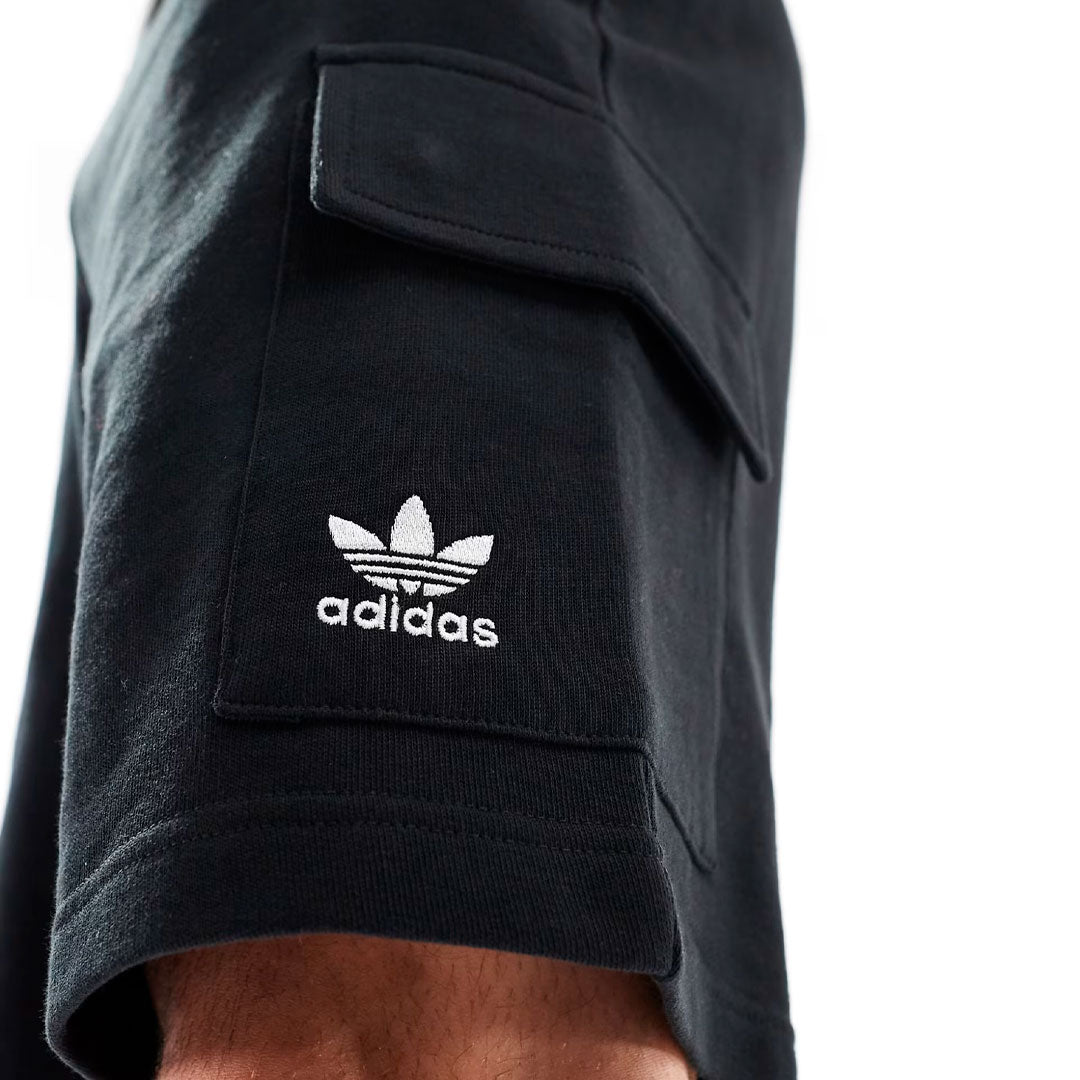 Short adidas Originals cargo en negro