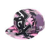 Gorro Supreme x New Era Chicago White Sox Ajustable Pink Camo