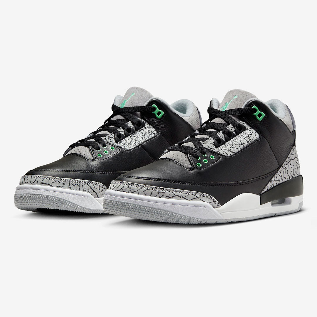 Jordan 3 Retro Green Glow