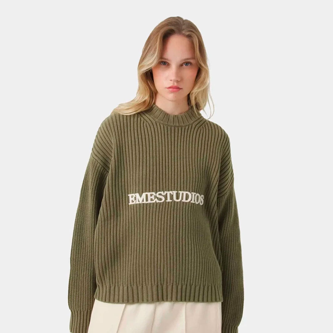Sweater Eme Studios Yoss Olive