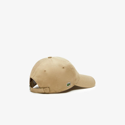 Gorro Lacoste side Logo en khaki