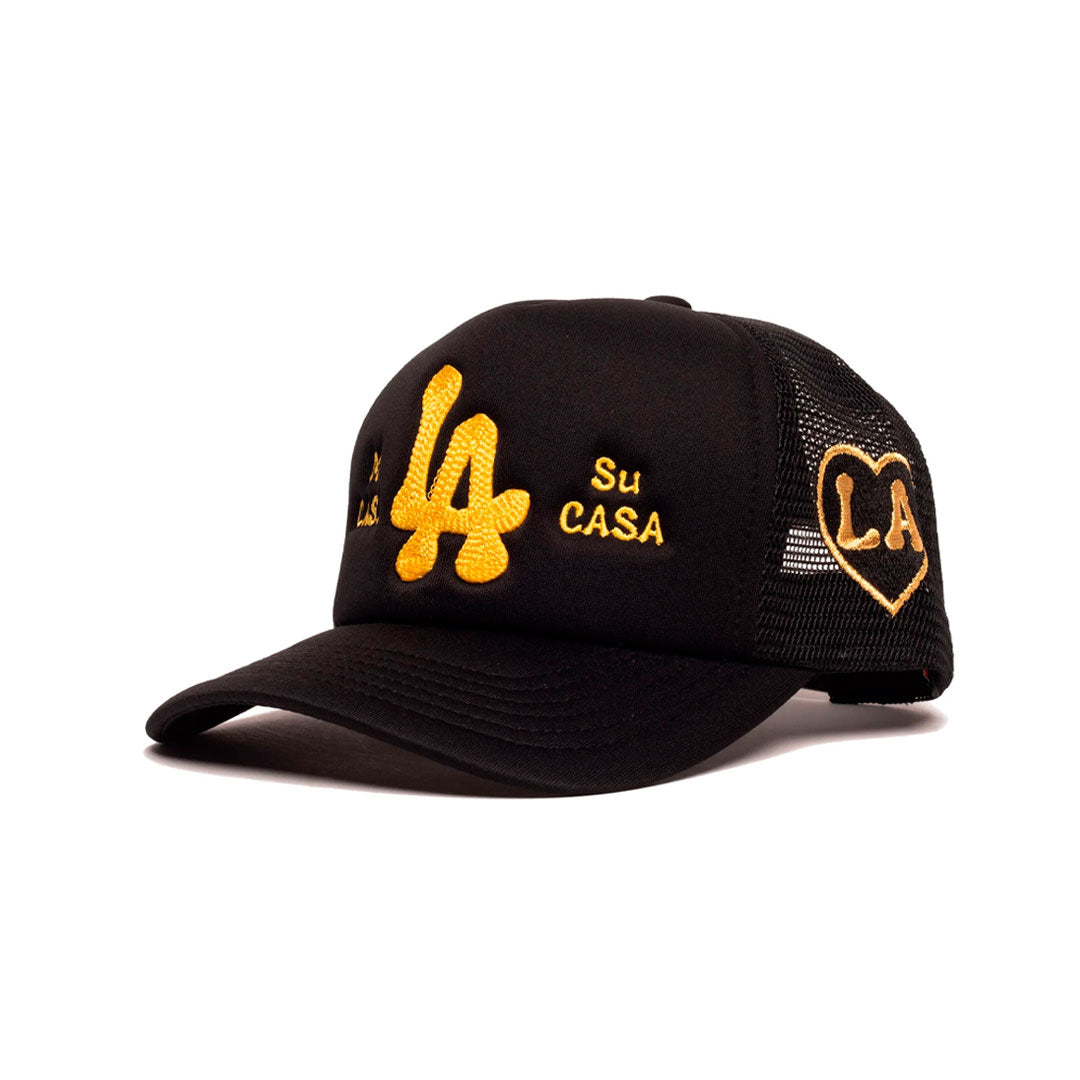 Gorro GQH Mi Casa Su Casa Trucker Gold