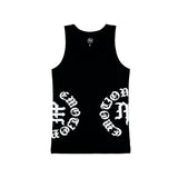 Tank Top Mixed Emotion Script Black