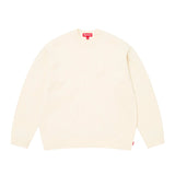 Sweater Supreme Angora Script en beige