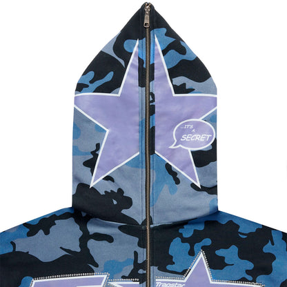 Campera Trapstar TS Star en azul