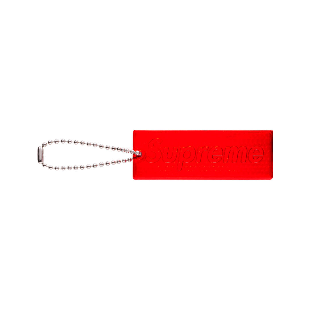 Keychain Supreme Reflective Red