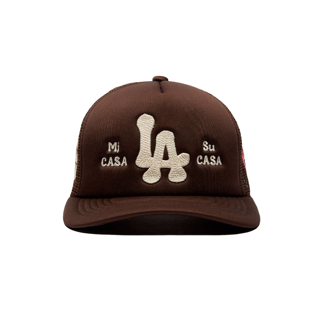 Gorro GQH Mi Casa Su Casa Trucker Brown