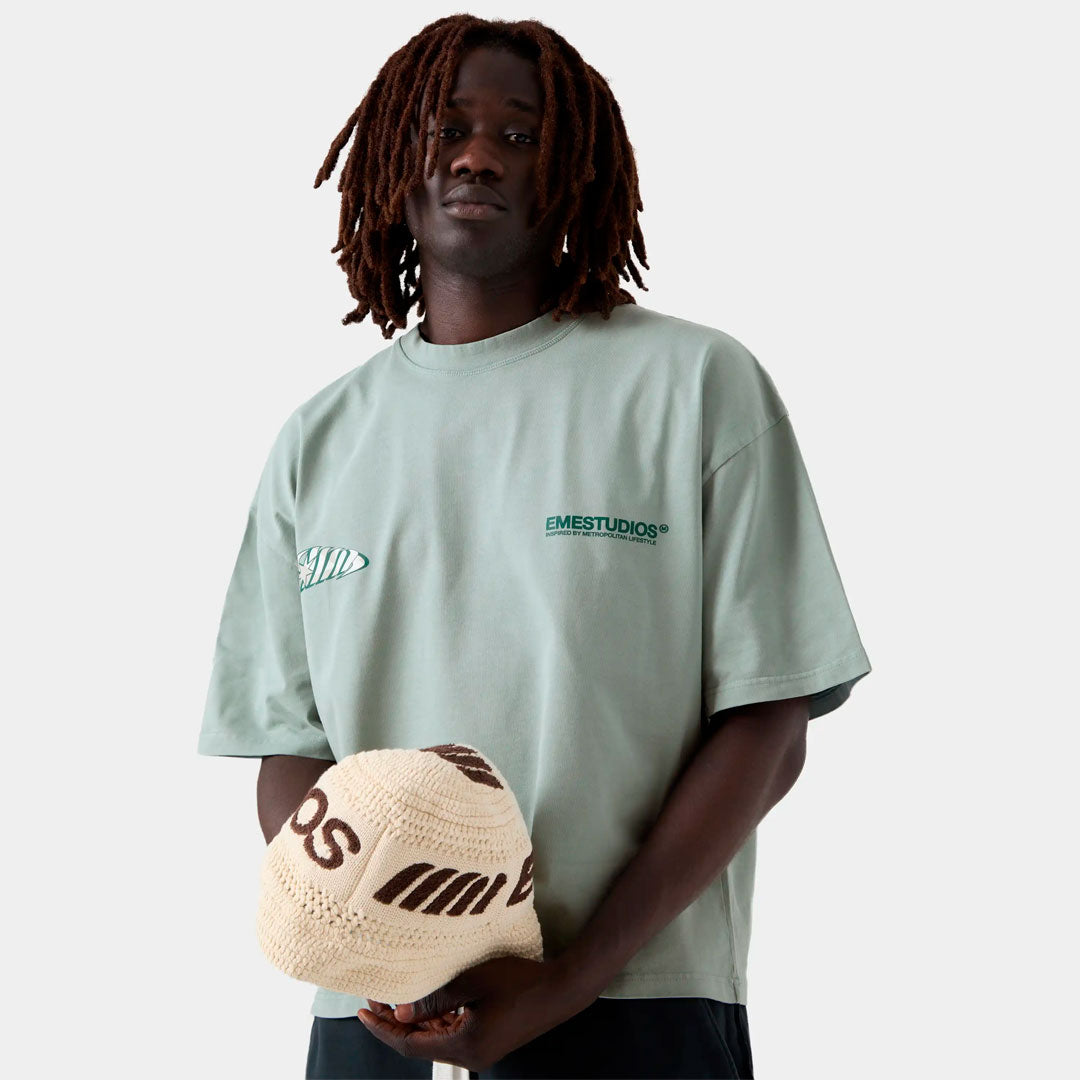 Camiseta Eme Studios Houndstooth Trellis