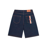 Short Corteiz Dual Stripe Denim en azul