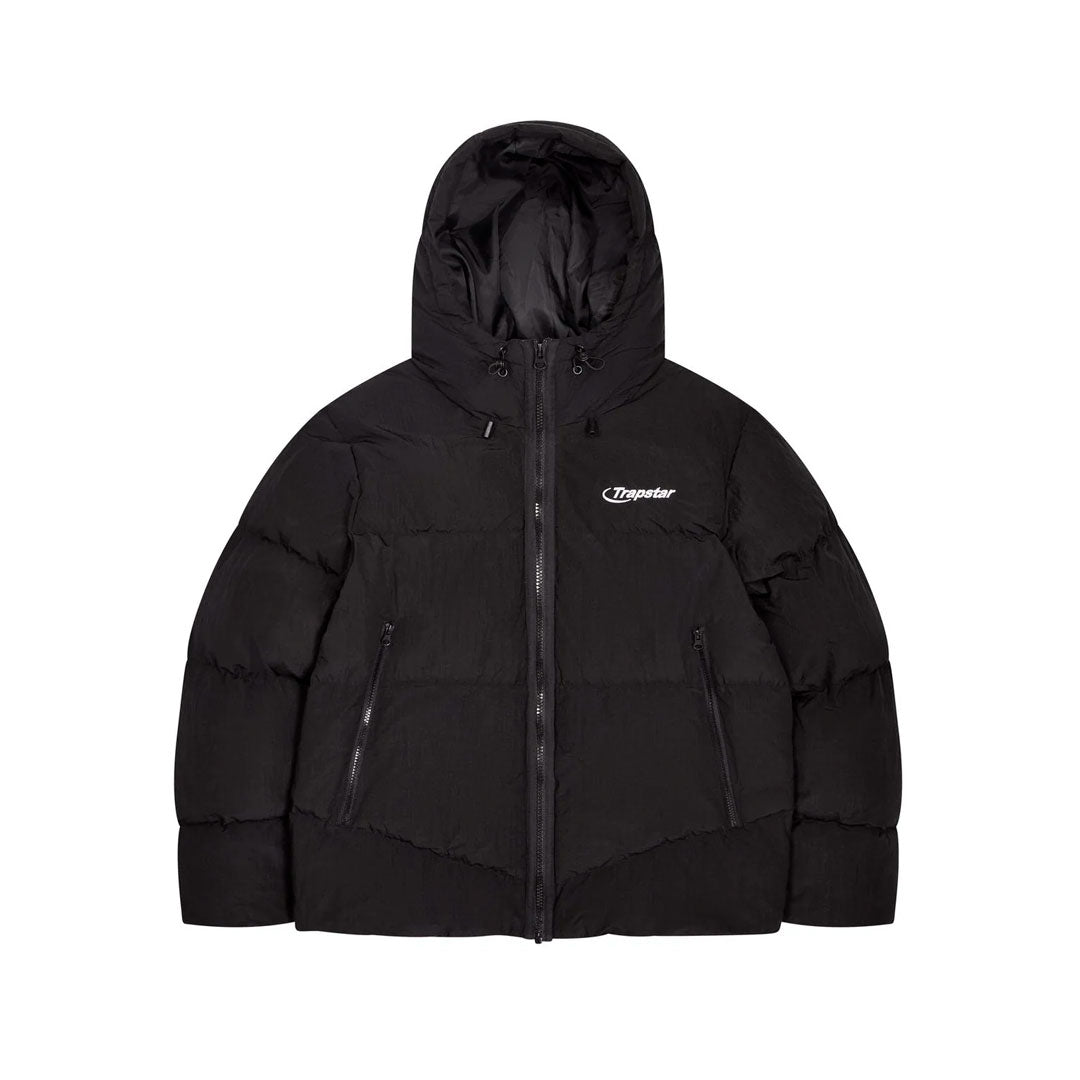 Campera puffer Trapstar Hyperdrive en negro
