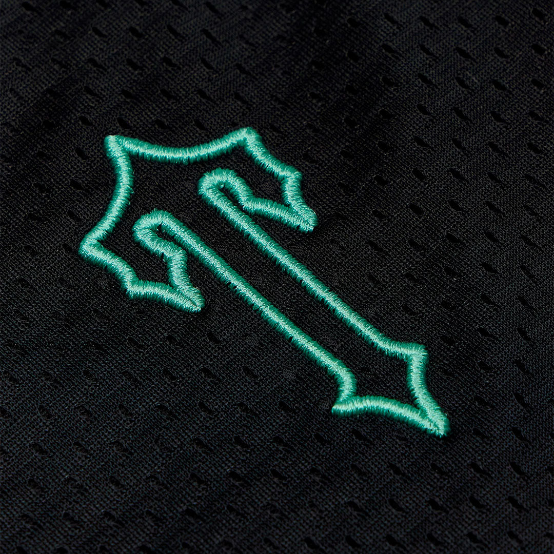 Short Trapstar Foundation Basketball en negro