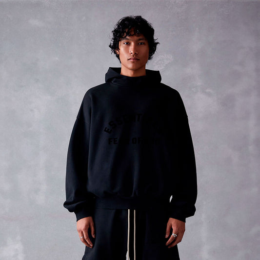 Hoodie Essentials Fear of God Jet Black SS23