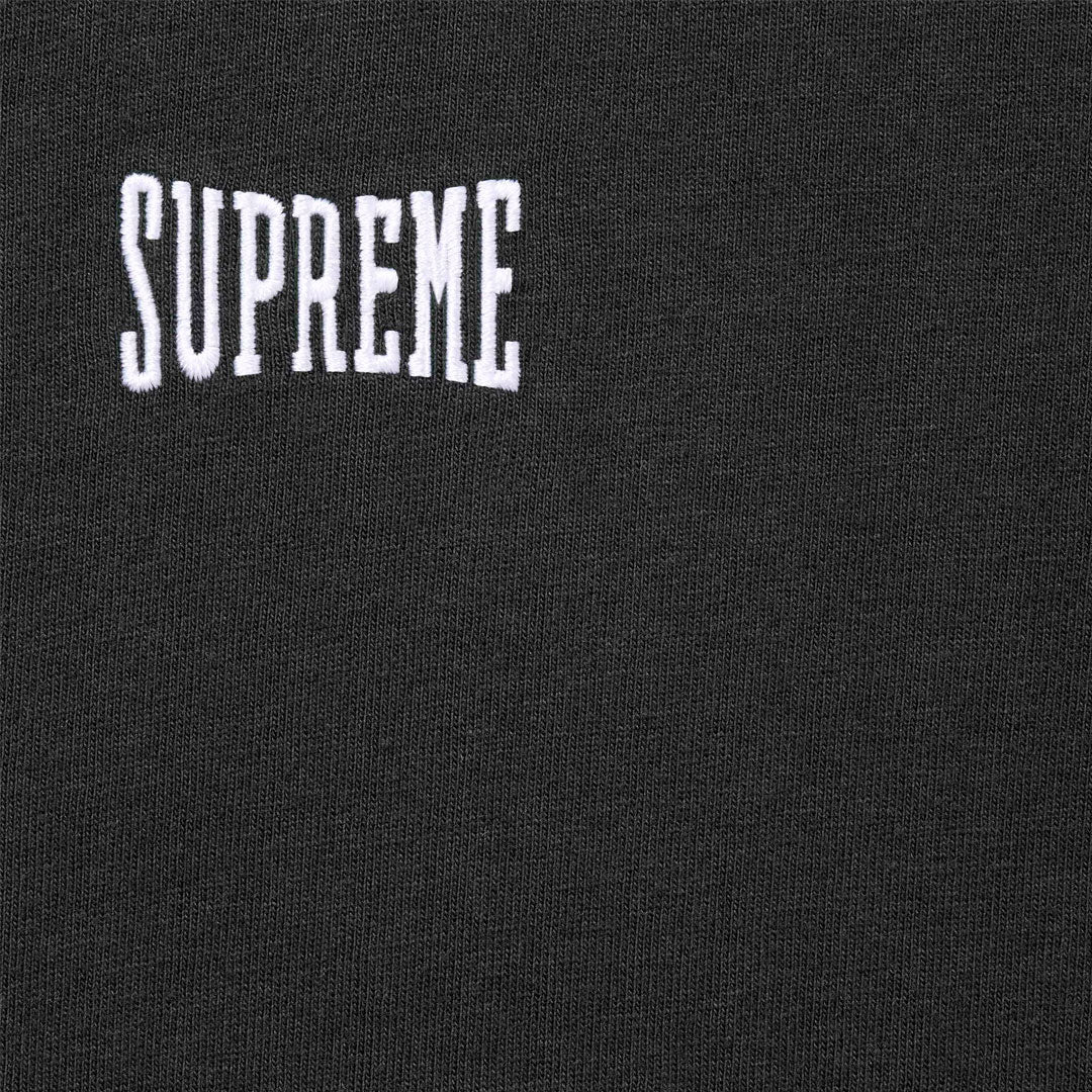 Camiseta Supreme Warm up en negro