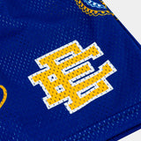 Short Eric Emanuel Paisley Pattern Blue Yellow