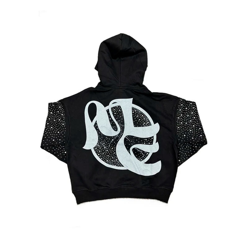 Hoodie Mixed Emotion Archer Rhinestone