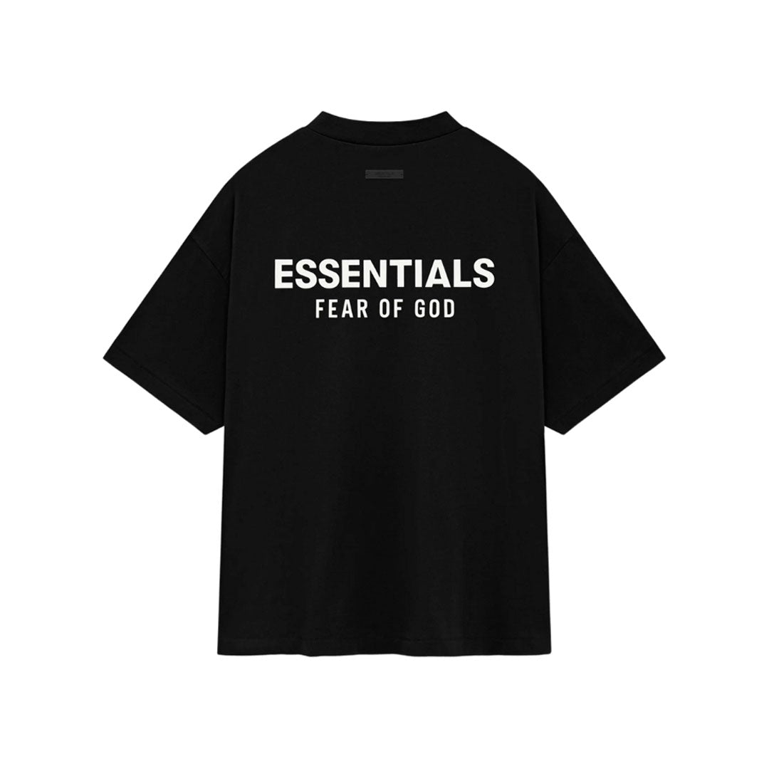 Camiseta Fear of God Essentials Jersey Crewneck Black