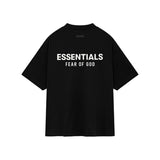 Camiseta Fear of God Essentials Jersey Crewneck Black