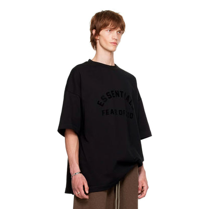 Camiseta Essentials Fear of God 'Jet Black'