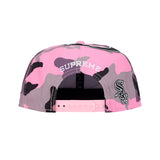 Gorro Supreme x New Era Chicago White Sox Ajustable Pink Camo