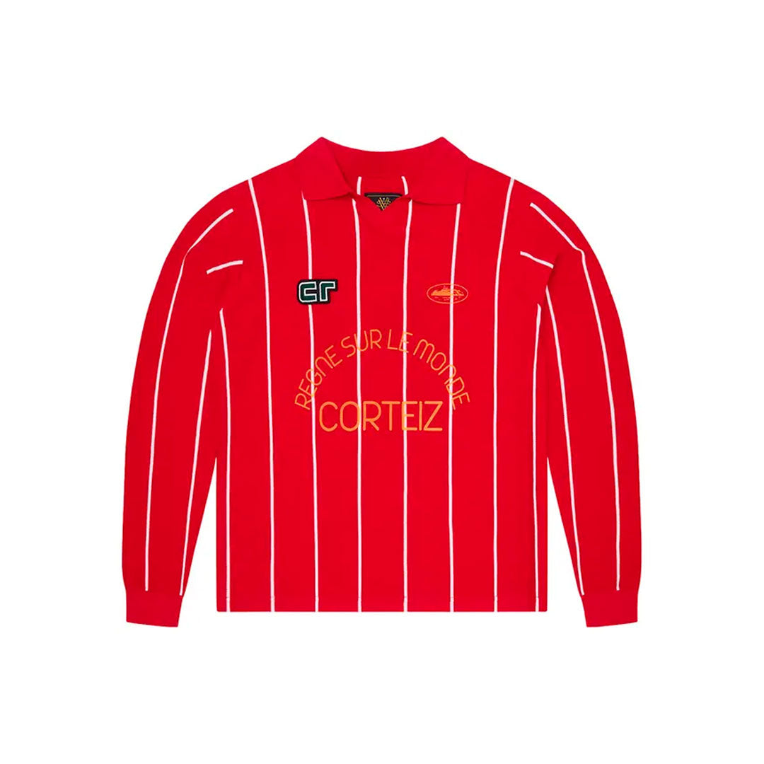 Camiseta Corteiz Regne Striped Football jersey