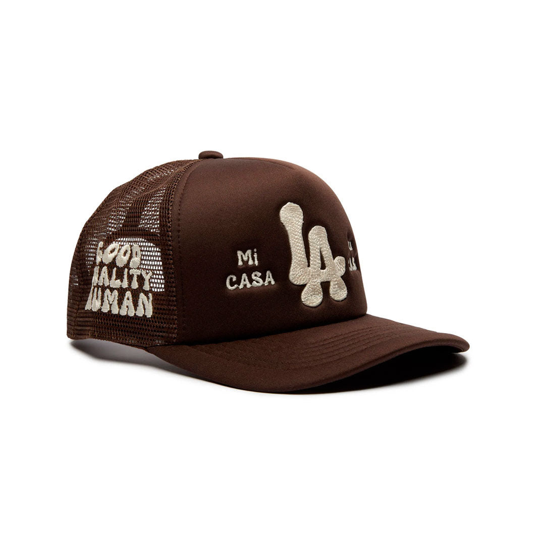 Gorro GQH Mi Casa Su Casa Trucker Brown