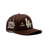 Gorro GQH Mi Casa Su Casa Trucker Brown