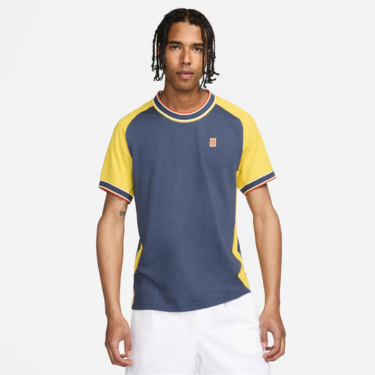 Camiseta NikeCourt Heritage en azul