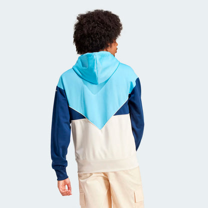 Hoodie adidas Originals Adicolor Cutline en azul