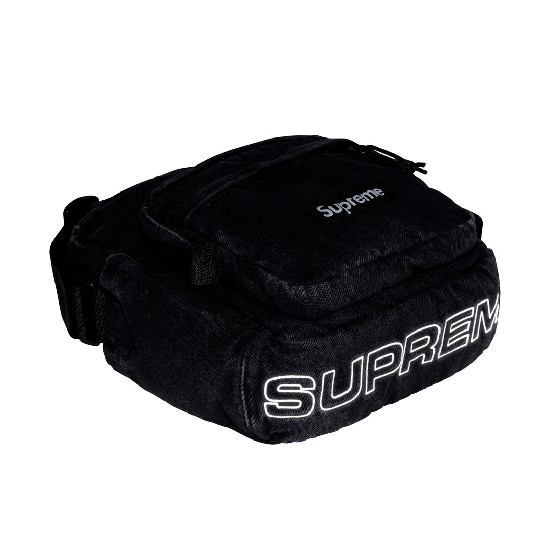 Bag Supreme Denim Shoulder Black