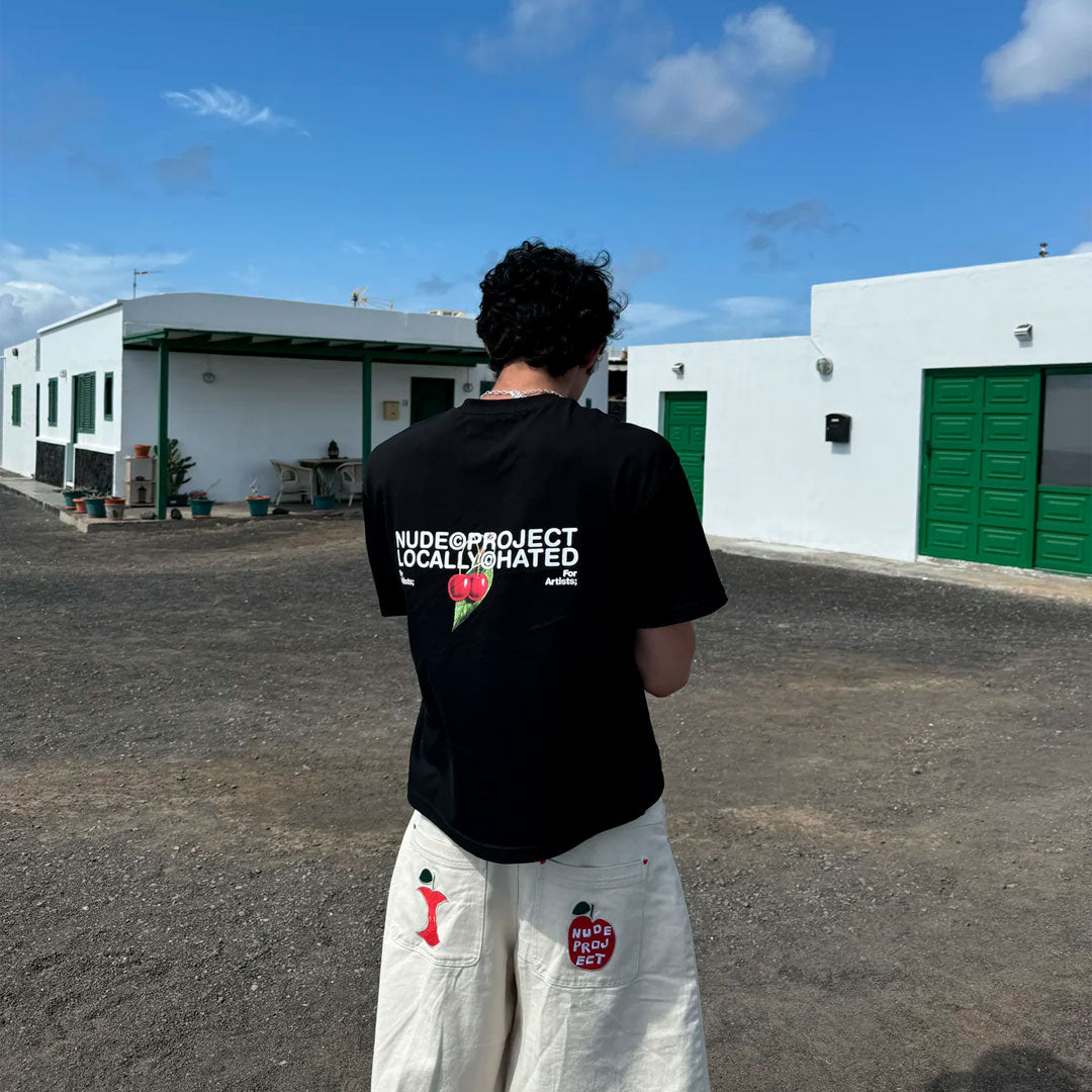 Camiseta Nude Project Locally Cherry Black