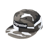 Gorro Supreme x New Era MLB Teams Box Logo en camo