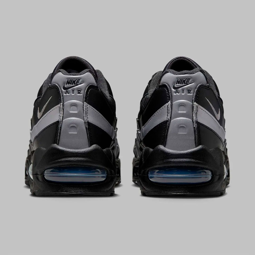 Nike Air Max 95 Black White Metallic Silver