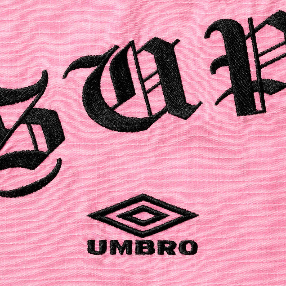 Campera Supreme x Umbro Ripstop Pink